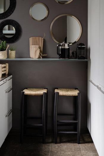  Tabouret 70, Noir