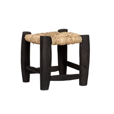 Petit Tabouret Noir 20cm