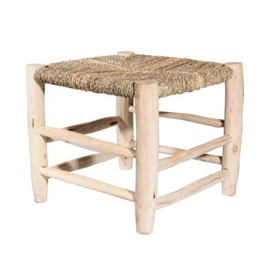 Tabouret Marocain en Bois 32cm XL