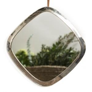 Miroir Carr 30x30cm MAILLECHORT