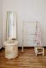 Porte linge en bois