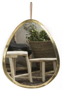 Miroir Egg 50x40cm LAITON