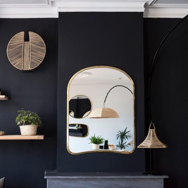 Miroir DOA 95x72,5cm LAITON