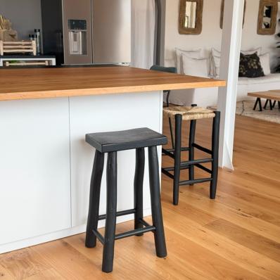 Tabouret Artisanal RYO Noir