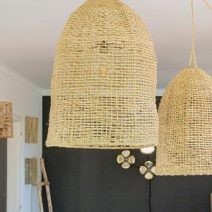   Suspension  COSEI en Corde de Palmier 75cm