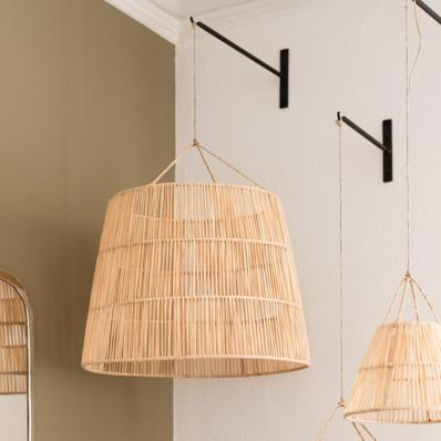 Suspension tressée en Raphia TERA 40cm