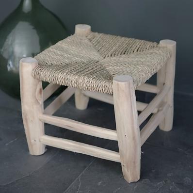 Tabouret Marocain en bois 25cm