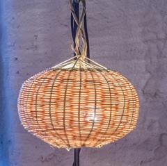 Suspension Boule en osier 30cm