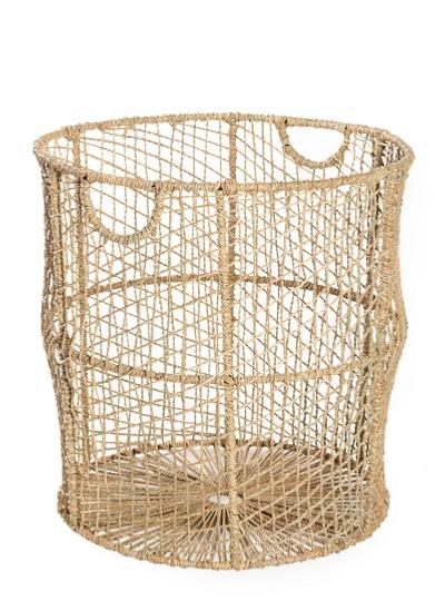 Corbeille en corde de palmier L