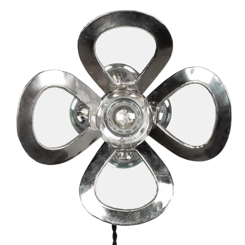 Applique murale en Maillechort LULE - 24cm