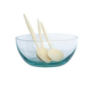 Beldi, Saladier Rond en verre soufflé 19.5cm