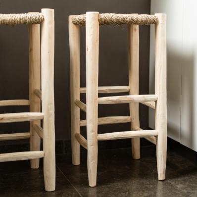 Tabouret de bar BAA en Bois