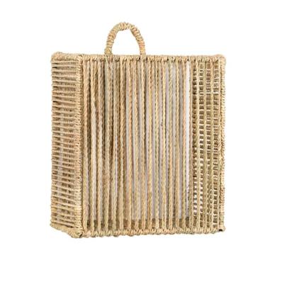 Corbeille tressée en fibre naturelle KABE M