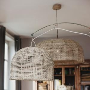   Suspension BOR en Corde de Palmier 55cm