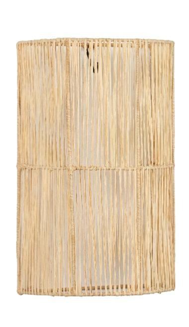 Applique Cute en Raphia naturel 30x20cm