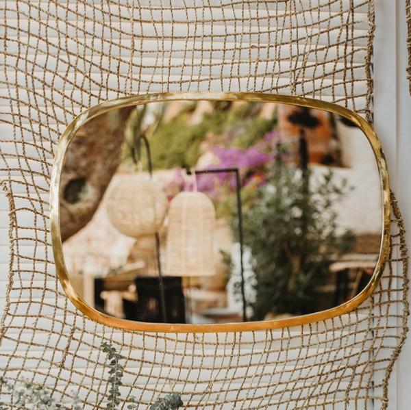 Miroir GAMEN 72x48cm LAITON