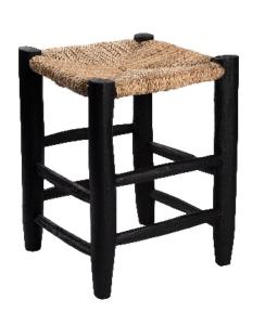  Tabouret 45, en Noir