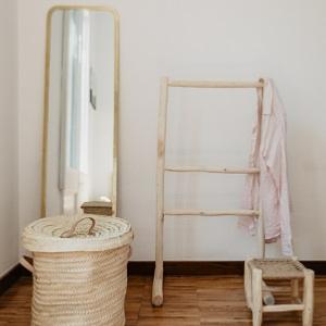 Porte linge en bois