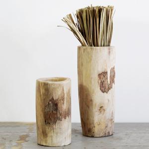 Broom in palm leaves, S