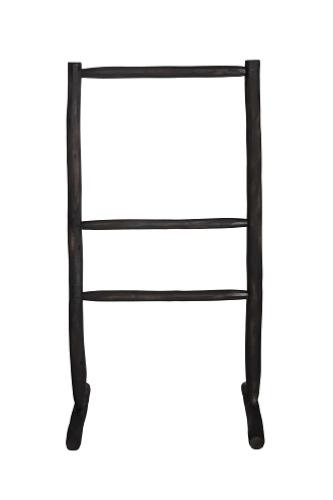 Porte linge en bois, Noir