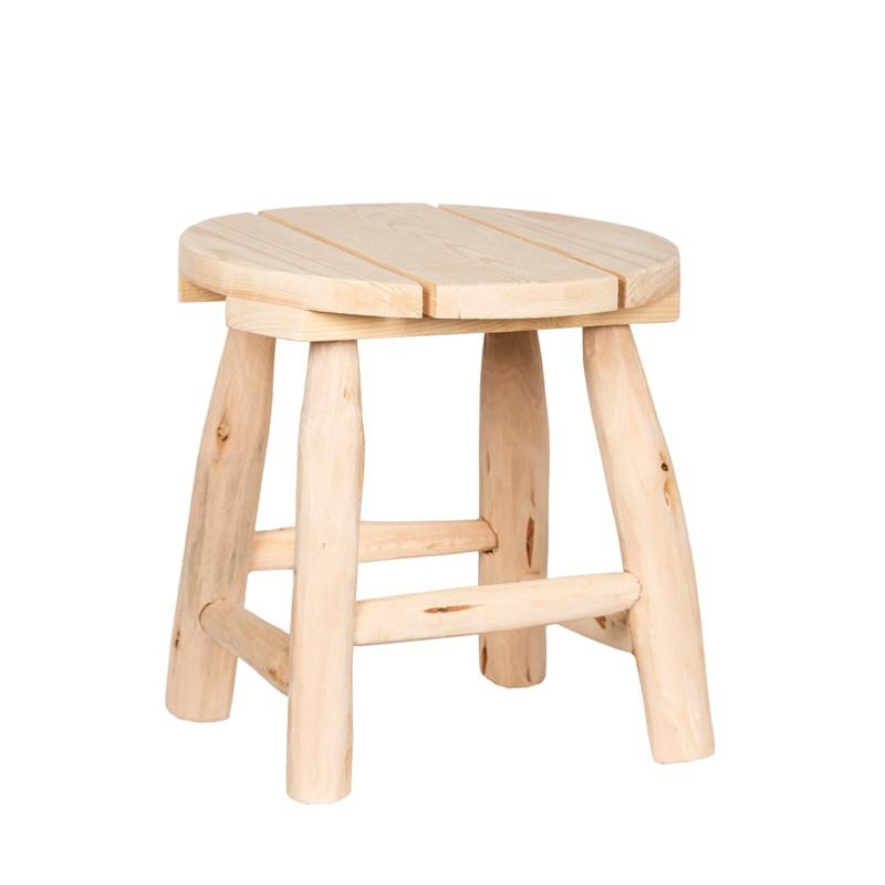 Petite table en bois brut