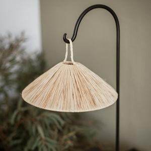  Suspension Parasol 28cm en Raphia