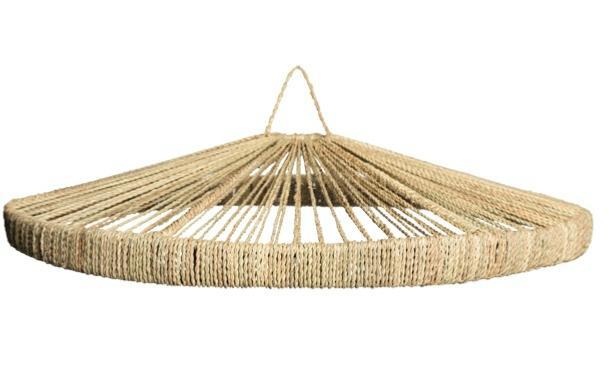  Suspension Parasol en Corde de Palmier B 65cm