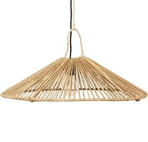  Suspension Parasol en Corde de Palmier 55cm