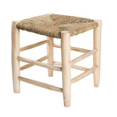 Tabouret Marocain en Bois 45cm XL