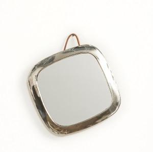 Miroir Carr 20x20cm MAILLECHORT