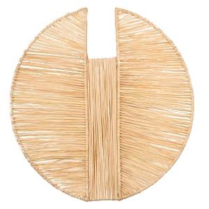 Applique Raphia 44x42cm