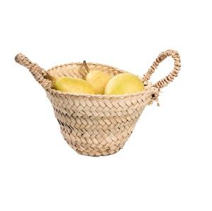 Panier Doum tress avec anses, petit