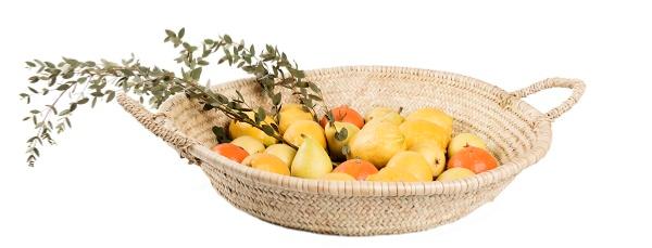 Panier Plat Rond 40 cm