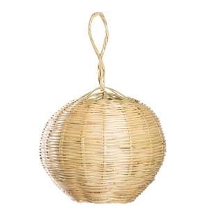 Suspension Boule en osier 20cm