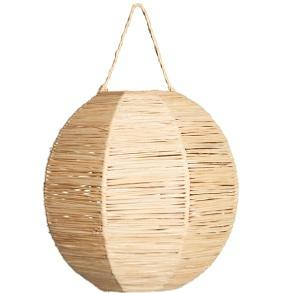 Suspension BOULE 20 cm en Raphia