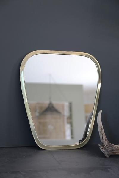Miroirs Cosy en Laiton Doré