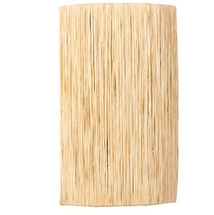 Applique Kur en Raphia naturel 30x20cm