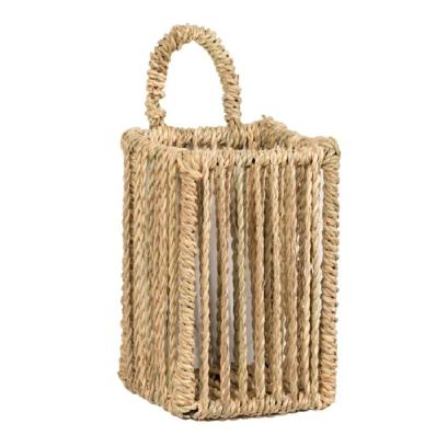 Corbeille tressée en palme Carrée KABE