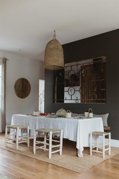 Miroir en Laiton ou en Maillechort. Cosydar-Deco