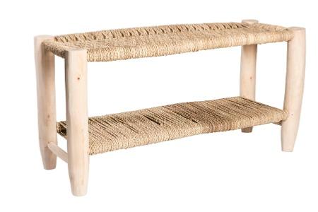 Banquette 90 cm, Double Tressage