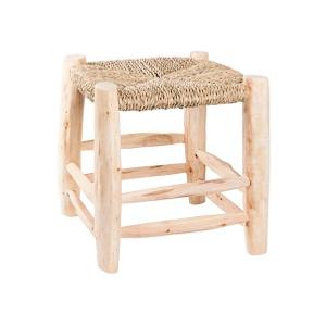 Tabouret Marocain en bois 32cm