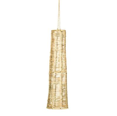 Suspension tressée en Corde de Palmier SHIRINDA 60x15cm