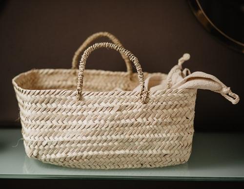 Panier de rangement tressé CAGETTE