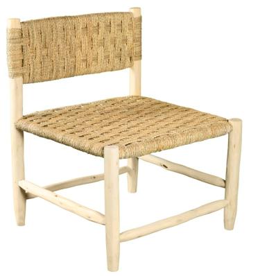 Fauteuil en Bois et Corde KAITE 60 cm 