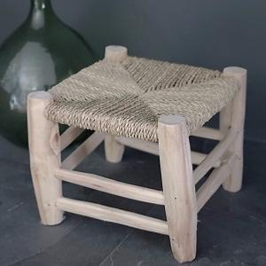 Tabouret Marocain en bois 25cm