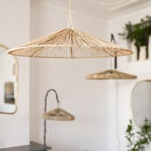  Suspension Parasol en Corde de Palmier 85cm