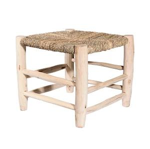 Tabouret Marocain en bois Grand 32cm