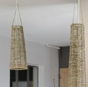 Suspension SHIRINDA 40cm en Corde de Palmier