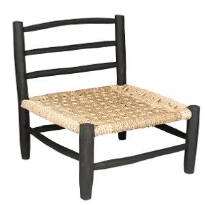 Fauteuil 60x60 cm, noir