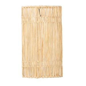 Applique Hen en Raphia naturel 30x20cm
